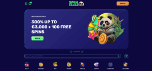 official site spin panda casino